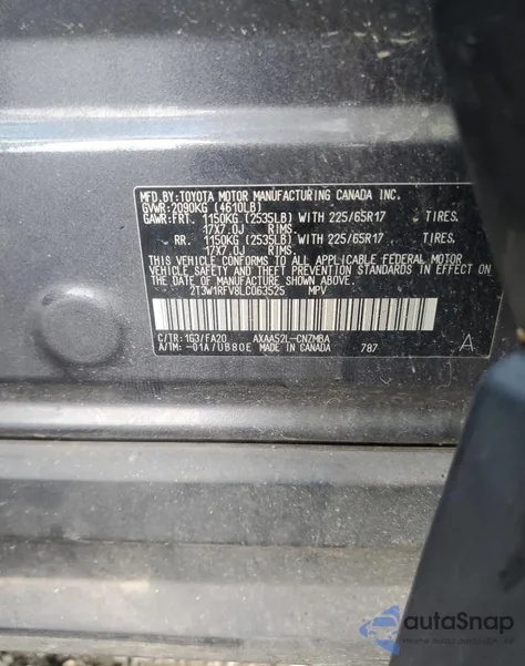 2020 Toyota Rav4 Xle from USA, damaged, VIN 2T3W1RFV8LC063525